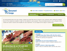Tablet Screenshot of konsumenteuropa.se